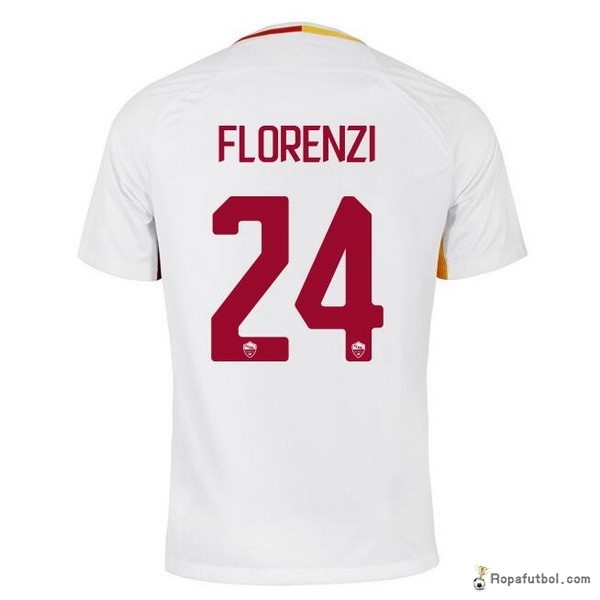 Camiseta As Roma Replica Segunda Ropa Florenzi 2017/18